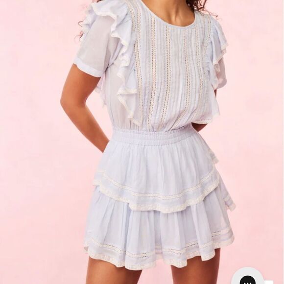 love shack fancy Dresses & Skirts - Love shack fancy Natasha dress riviera #20